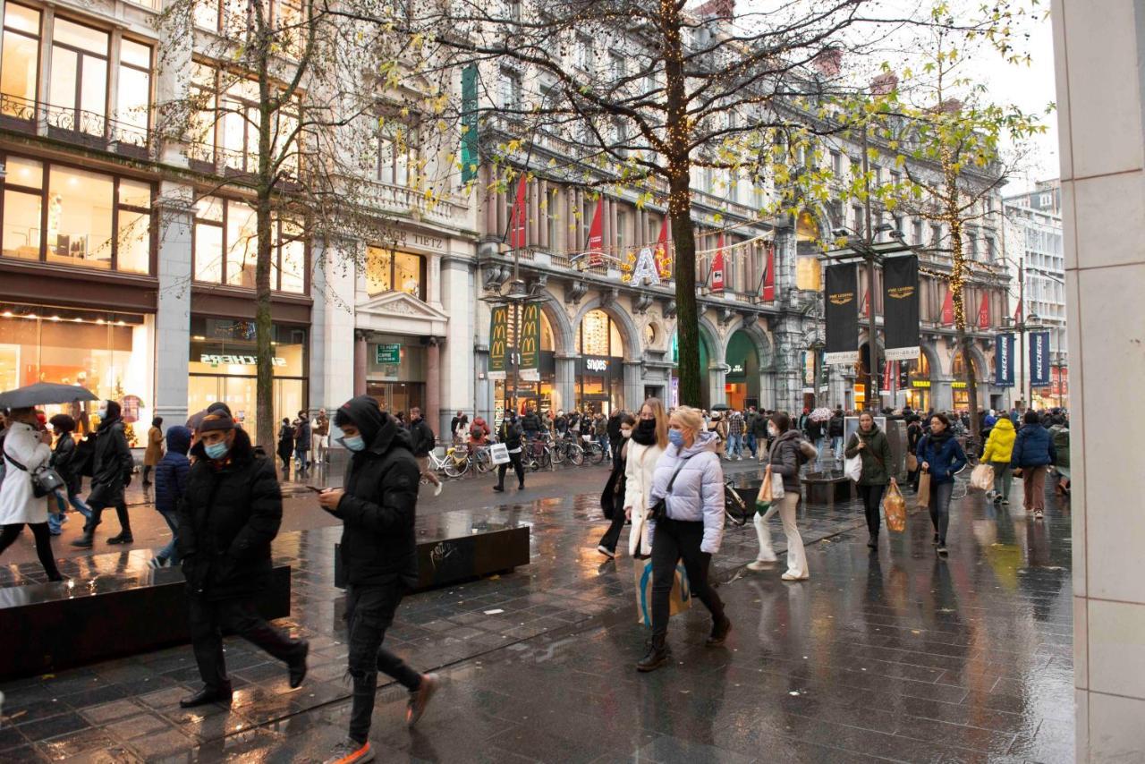 Апартаменты Cityantwerp Een Oase Van Rust Direct Achter De Meir Экстерьер фото